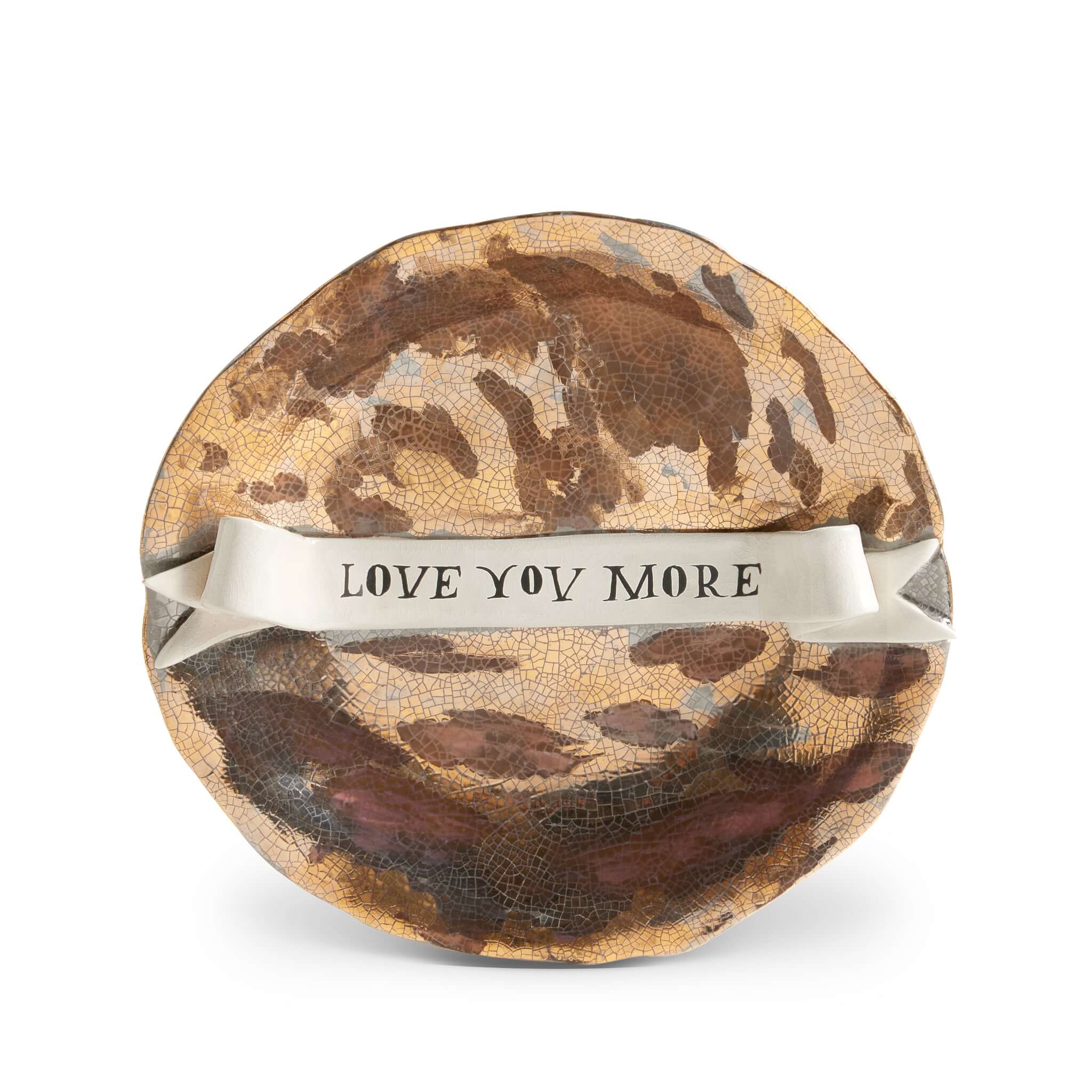 L'Objet Ruan Hoffmann Plate with Ribbon Love You More
