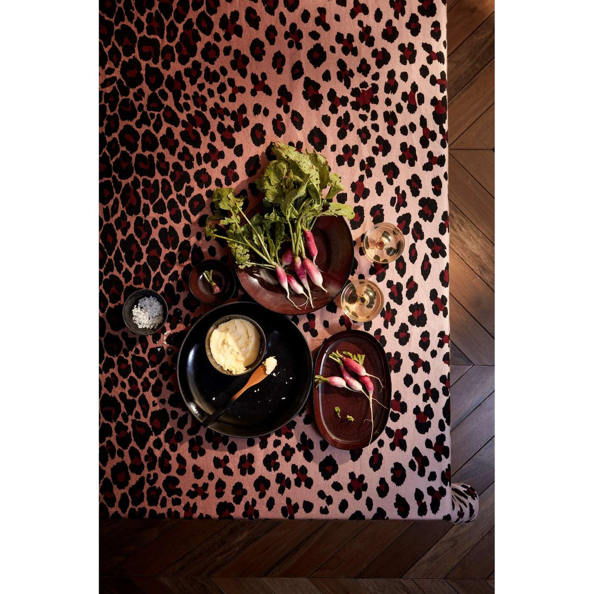 L'Objet Terra Dessert Plate - Wine, alternate view