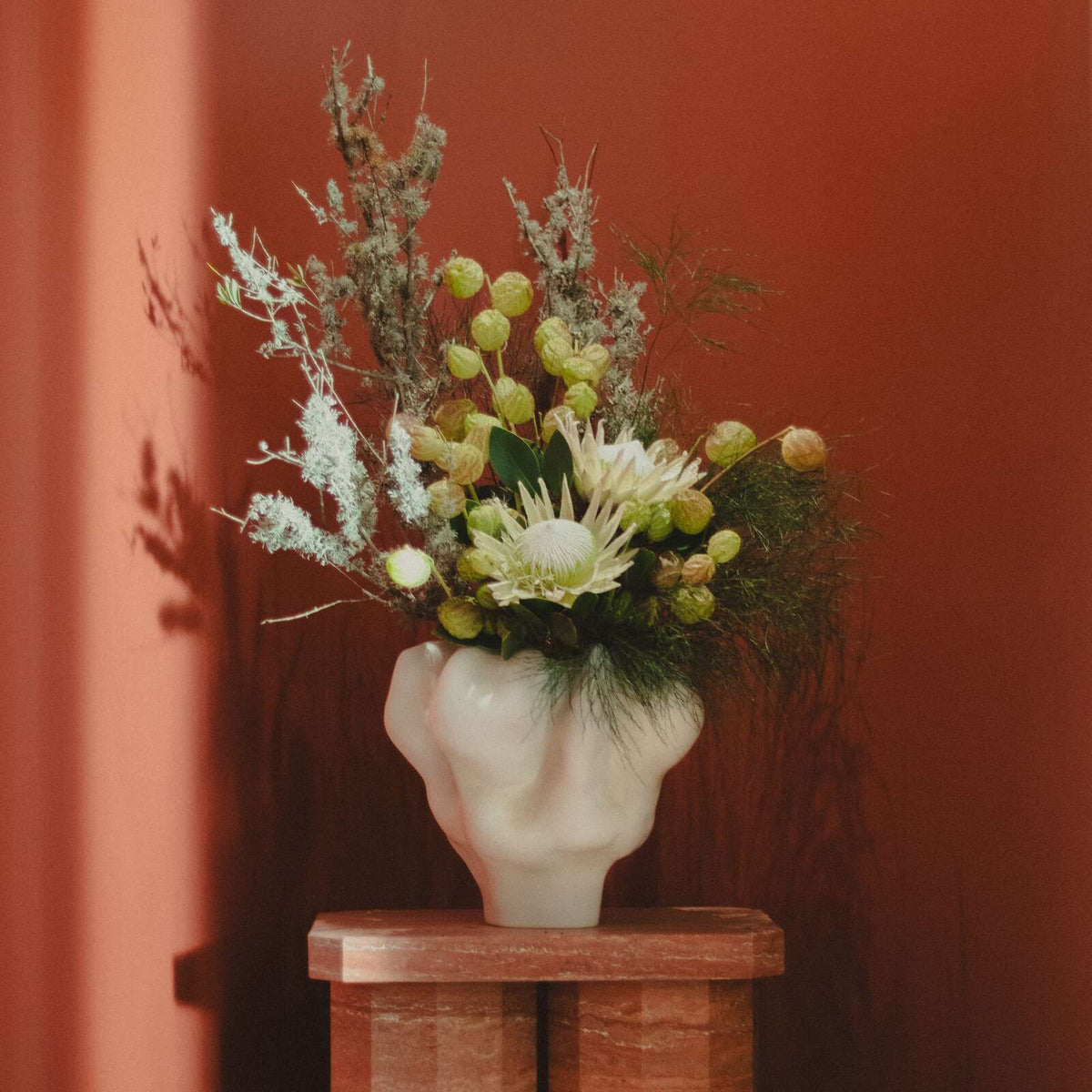 L'Objet Timna Vase - Latte - Extra-short, alternate view