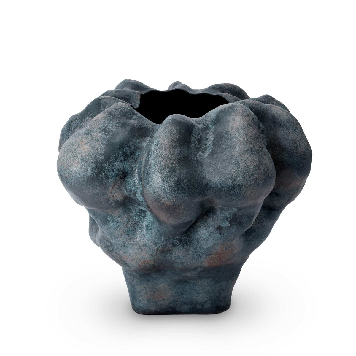 L'Objet Timna Vase - Short - Aged Iron, alternate view