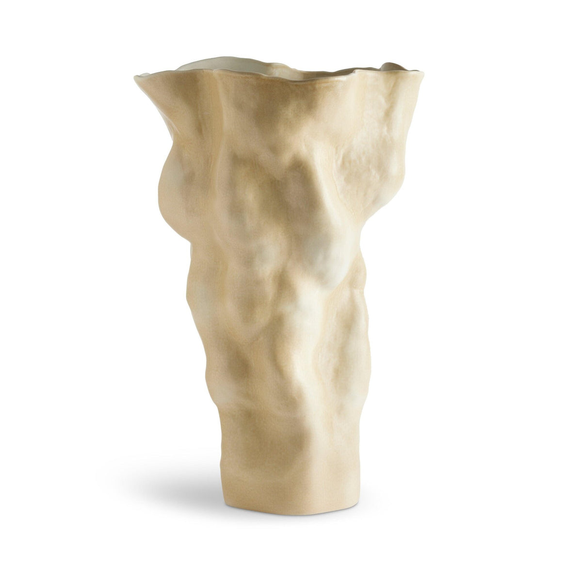 L'Objet Timna Vase - Tall - Latte, alternate view