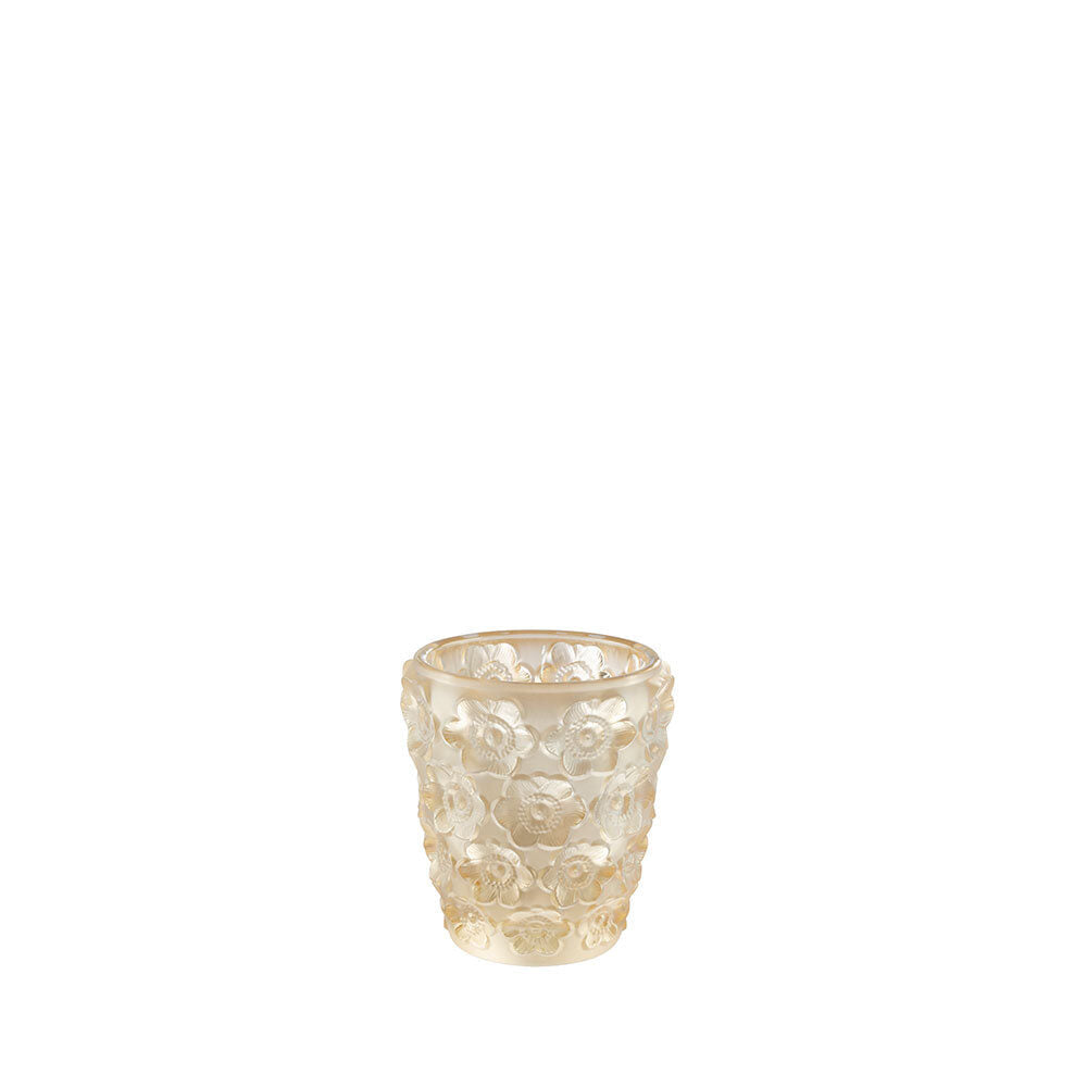 Lalique Anemones Votive Candleholder