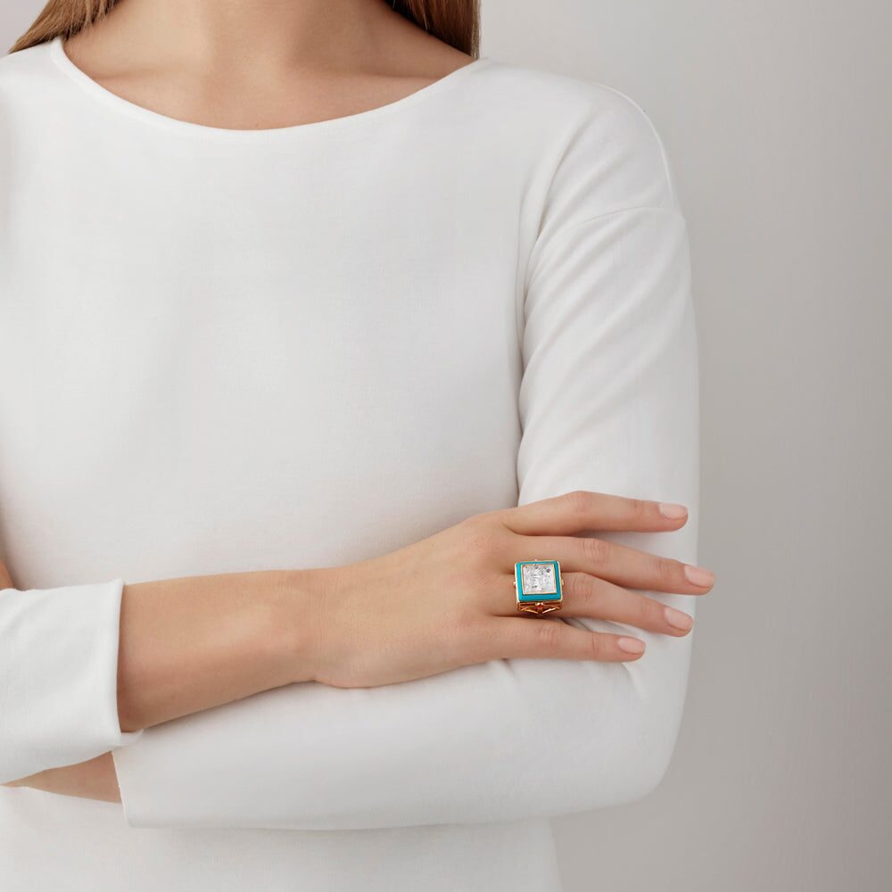 Lalique Aréthuse Ring, alternate view