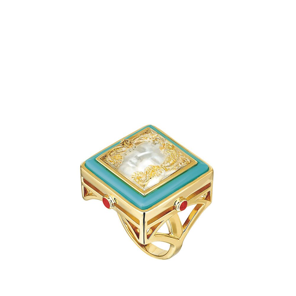 Lalique Aréthuse Ring, alternate view