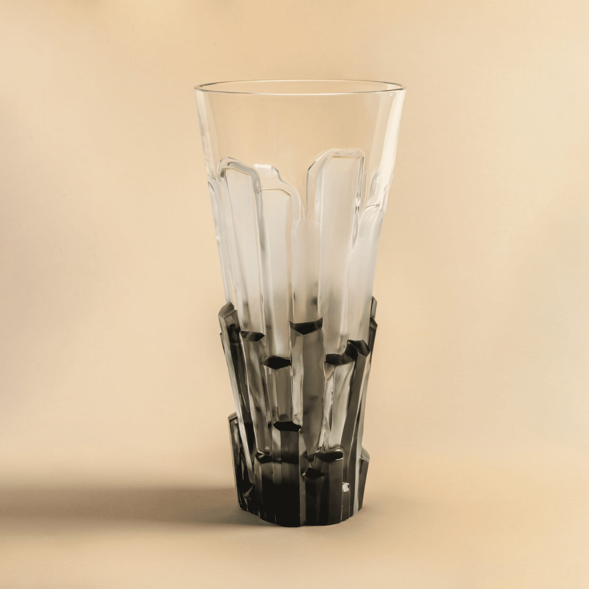 Lalique Basalte Vase, alternate view