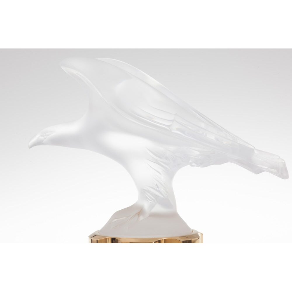 Lalique Collectible Crystal Flacon “Aigle” Decorative Perfume Bottle, alternate view