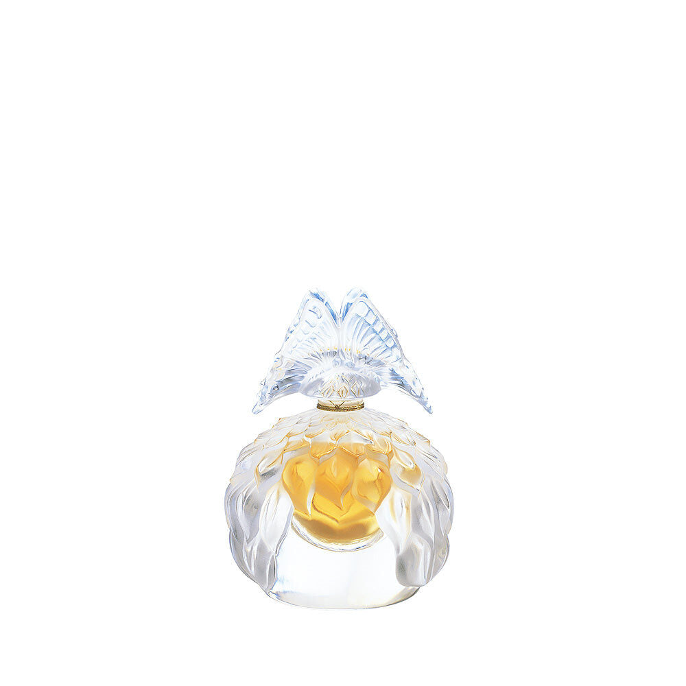 Lalique Collectible Crystal Flacon “Butterfly” Decorative Perfume Bottle
