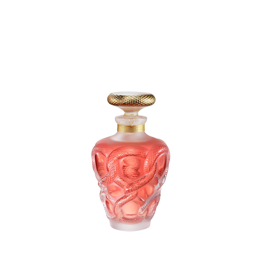 Lalique Collectible Crystal Flacon “Séduction” Decorative Perfume Bottle