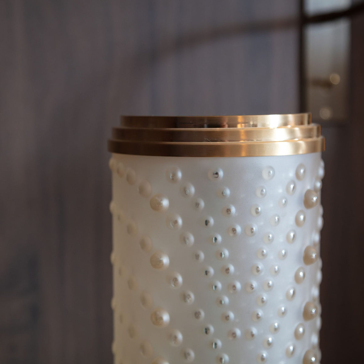 Lalique Coutard Ceiling Lamp Close To Ceiling Light Fixture, detail view