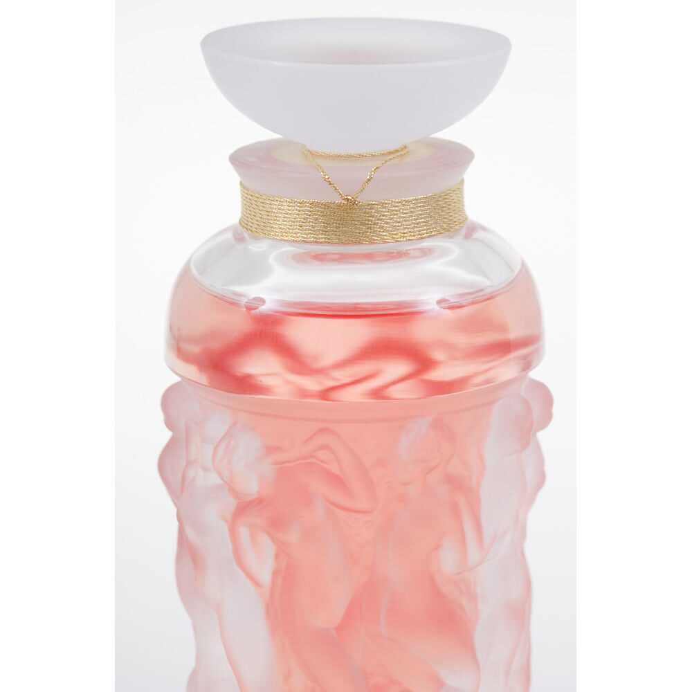 Lalique Crystal Collectible Flacon “Bacchantes” Decorative Perfume Bottle, alternate view