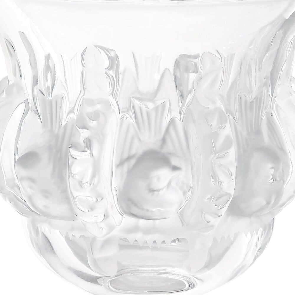 Lalique Dampierre Vase, alternate view