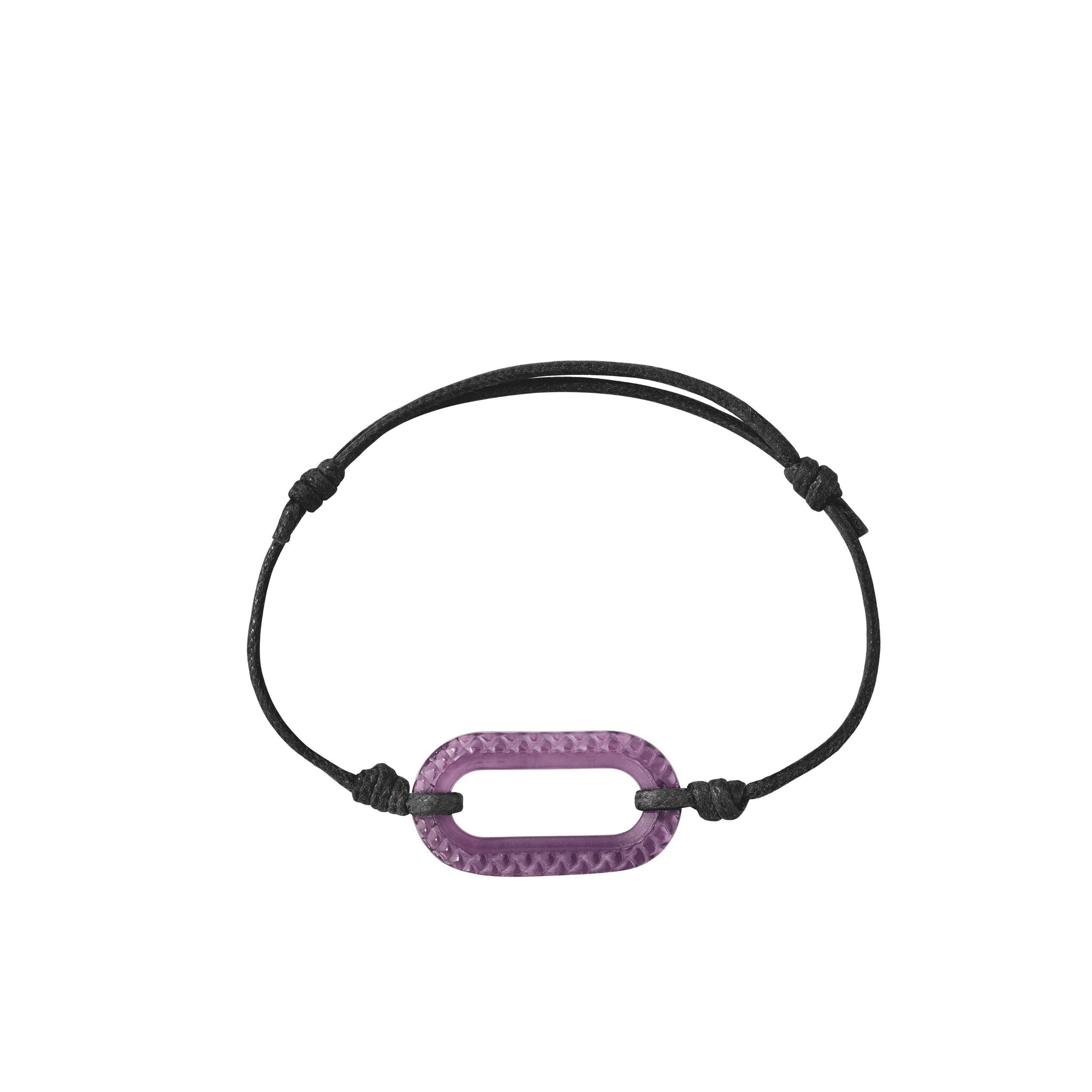 Lalique Empreinte Animale Cord Bracelet — S