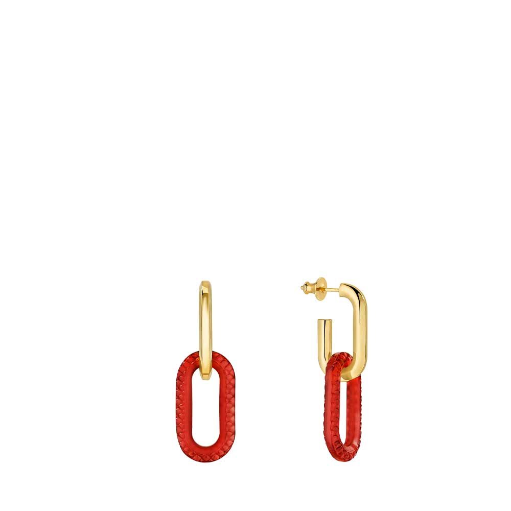 Lalique Empreinte Animale Earrings — S