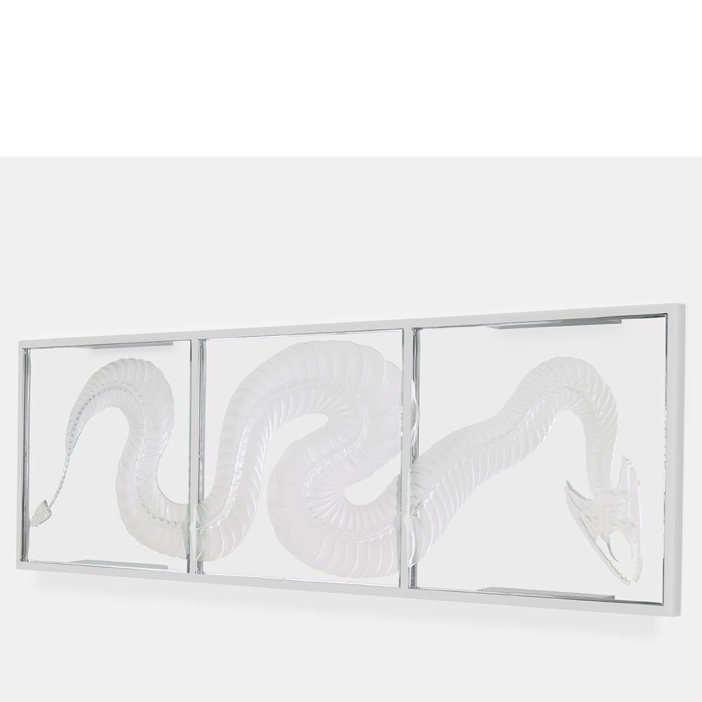 Lalique Eternal Sinner, Damien Hirst & Lalique, 2017 Wall Sculpture, alternate view