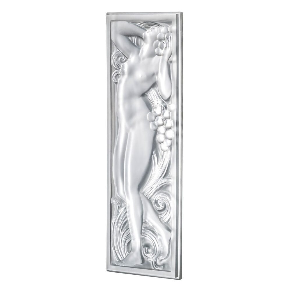 Lalique Femme Tête Levée Decorative Panel Wall Sculpture, alternate view