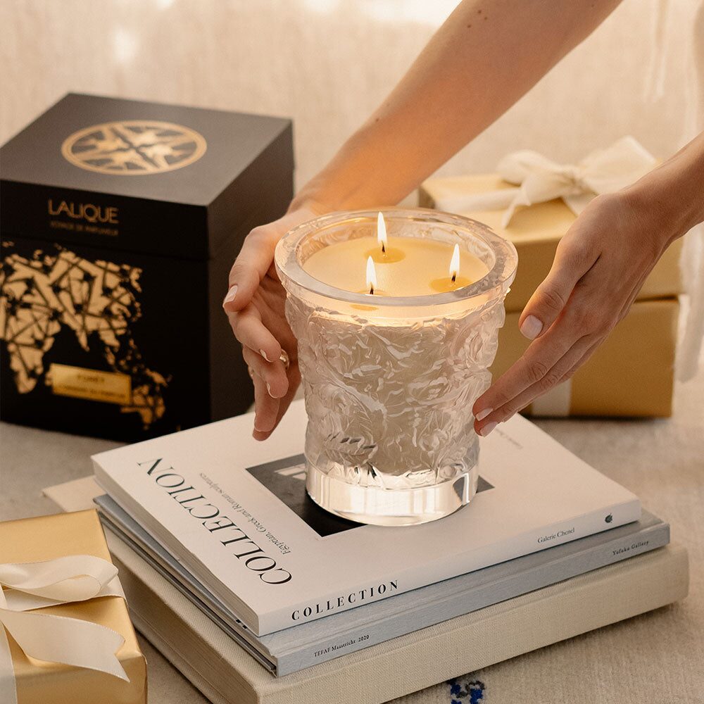 Lalique Forest, Crystal Scented Candle, alternate view