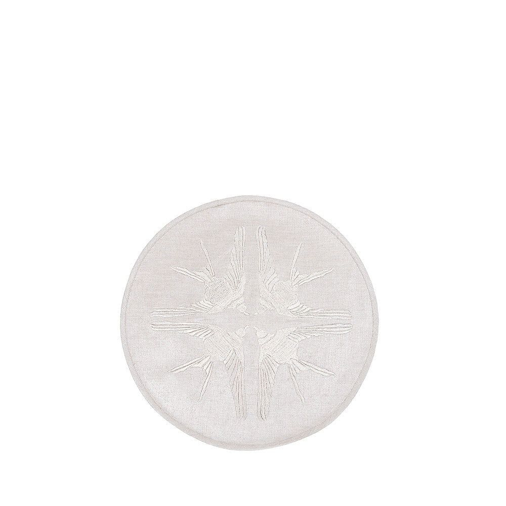 Lalique Hirondelles Embroidered Placemat
