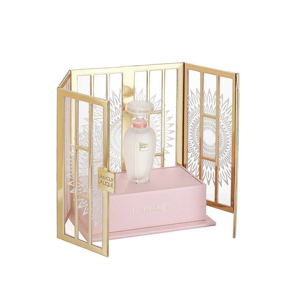 Lalique L'Amour, Crystal Flacon Decorative Perfume Bottle