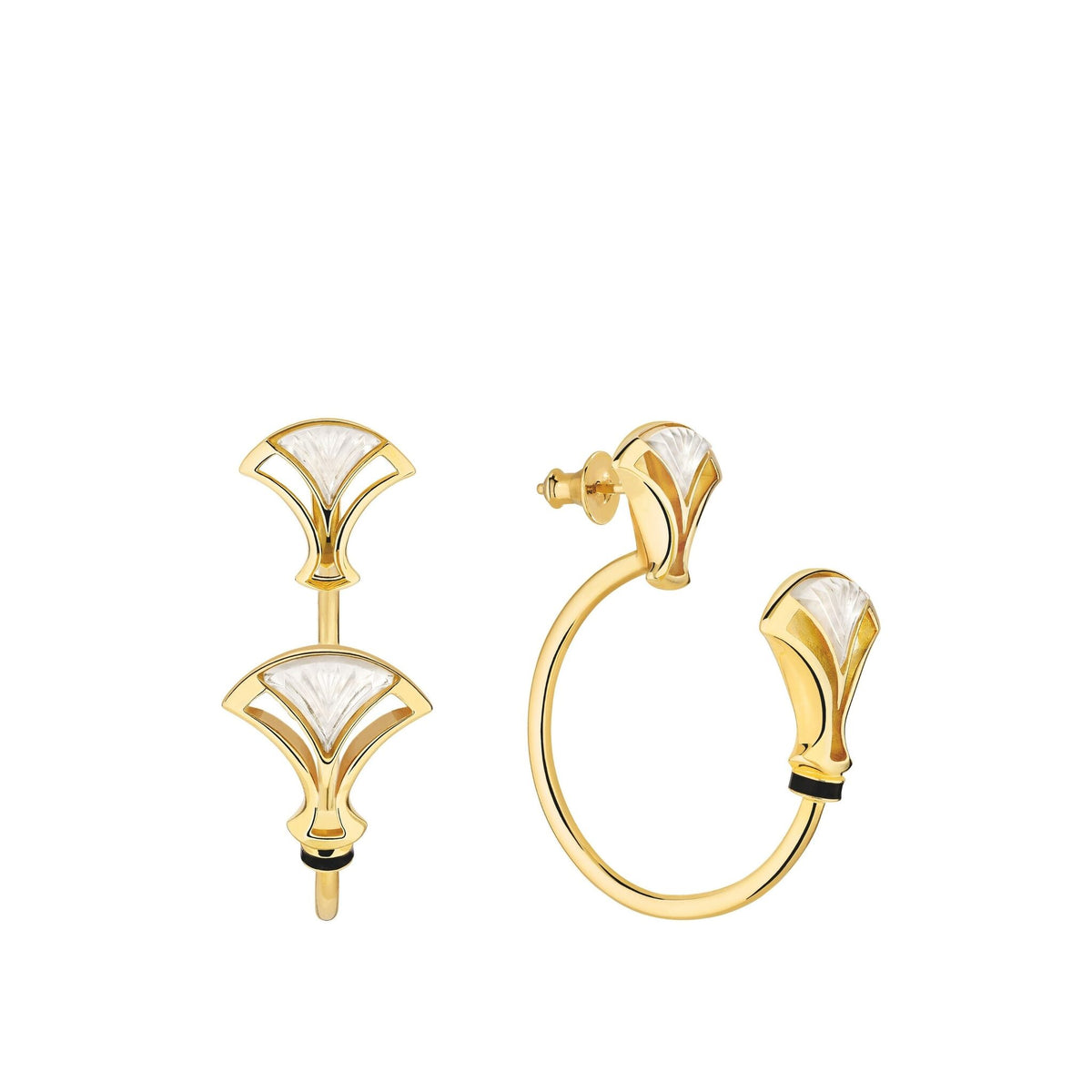Lalique Larcade Hoops Earrings, alternate view