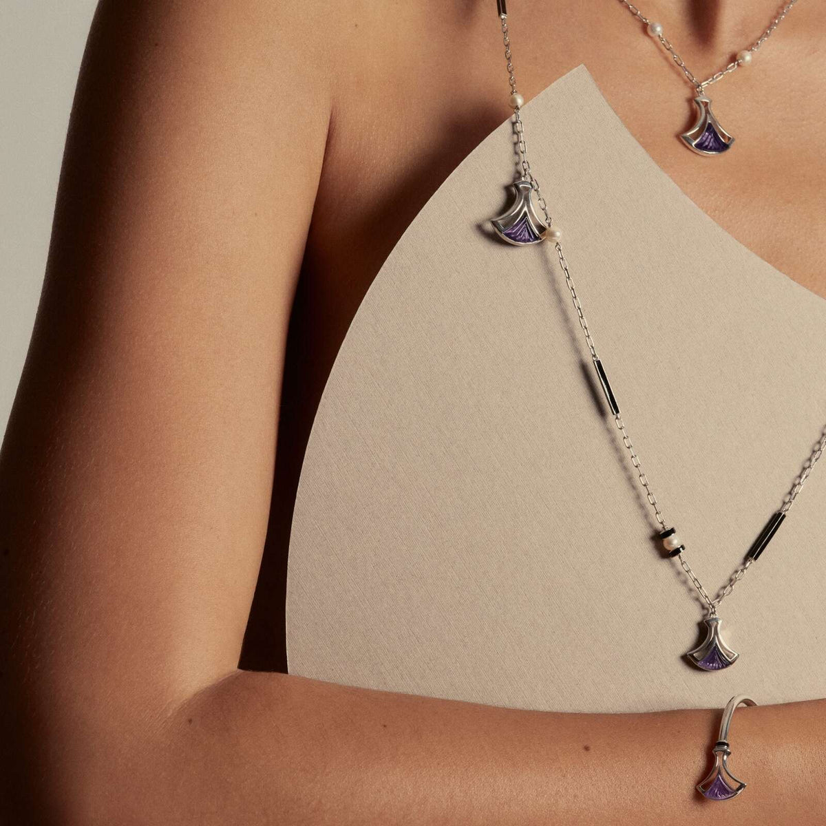 Lalique Larcade Necklace, alternate view