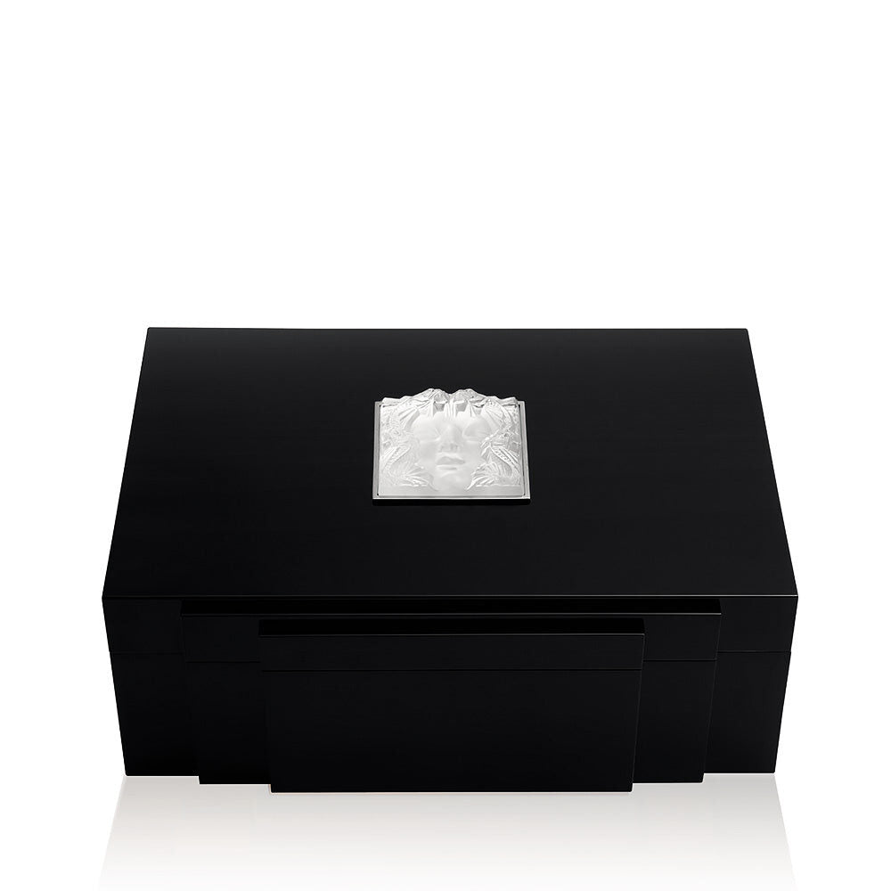 Lalique Masque De Femme Jewellery Box
