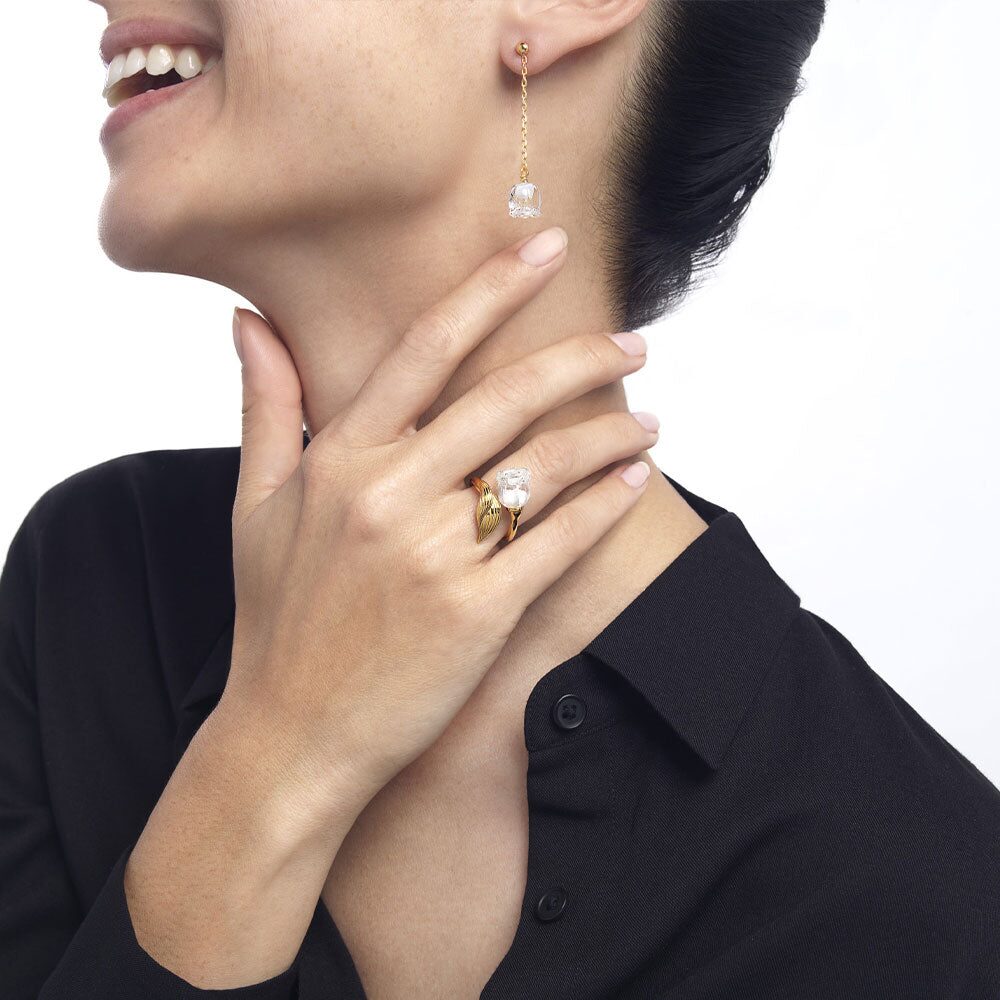 Lalique Muguet Ring, alternate view