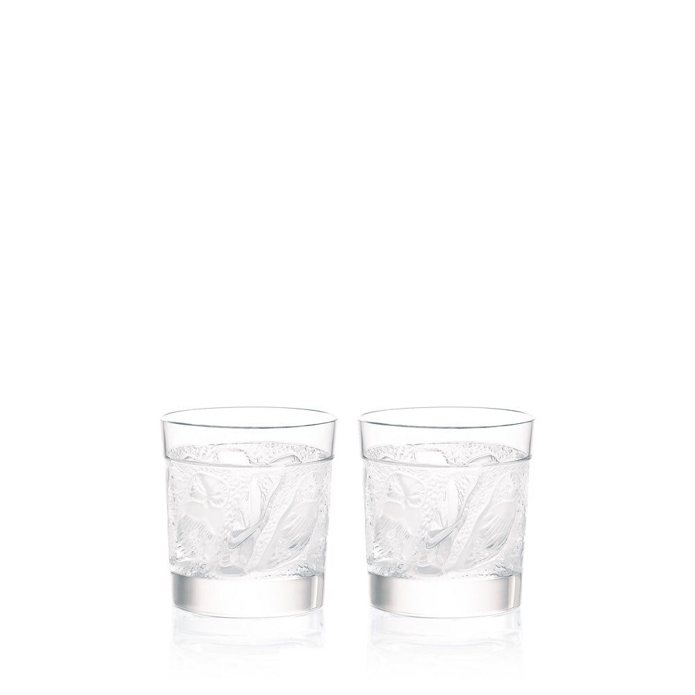 Lalique Owl Old Fashion Tumbler, alternate view