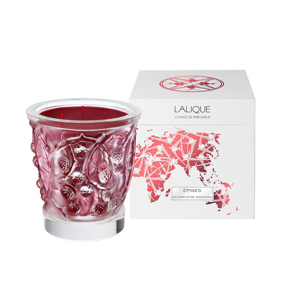 Lalique Épines, Crystal Scented Candle, alternate view