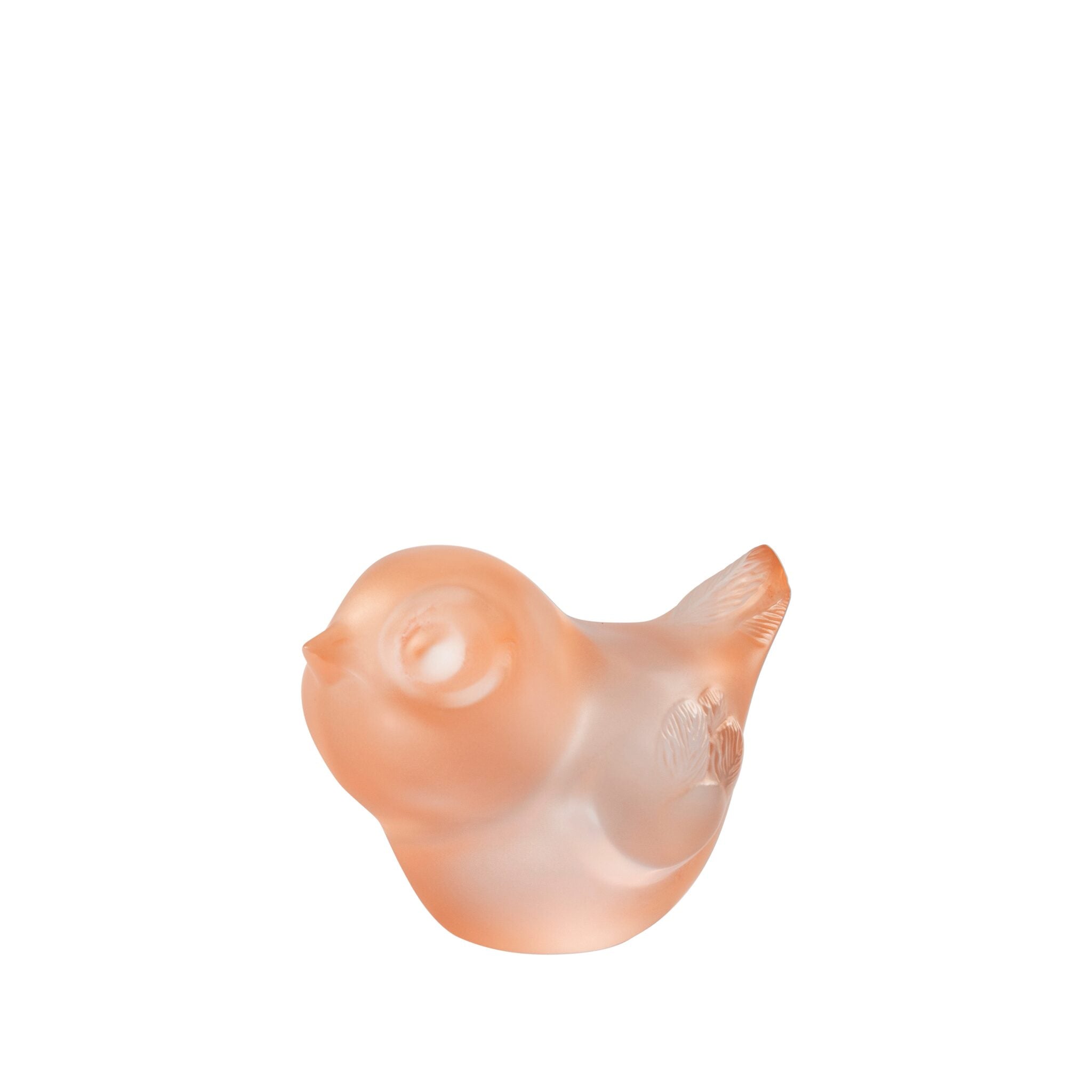 Lalique Piou-Piou Head Up Sculpture