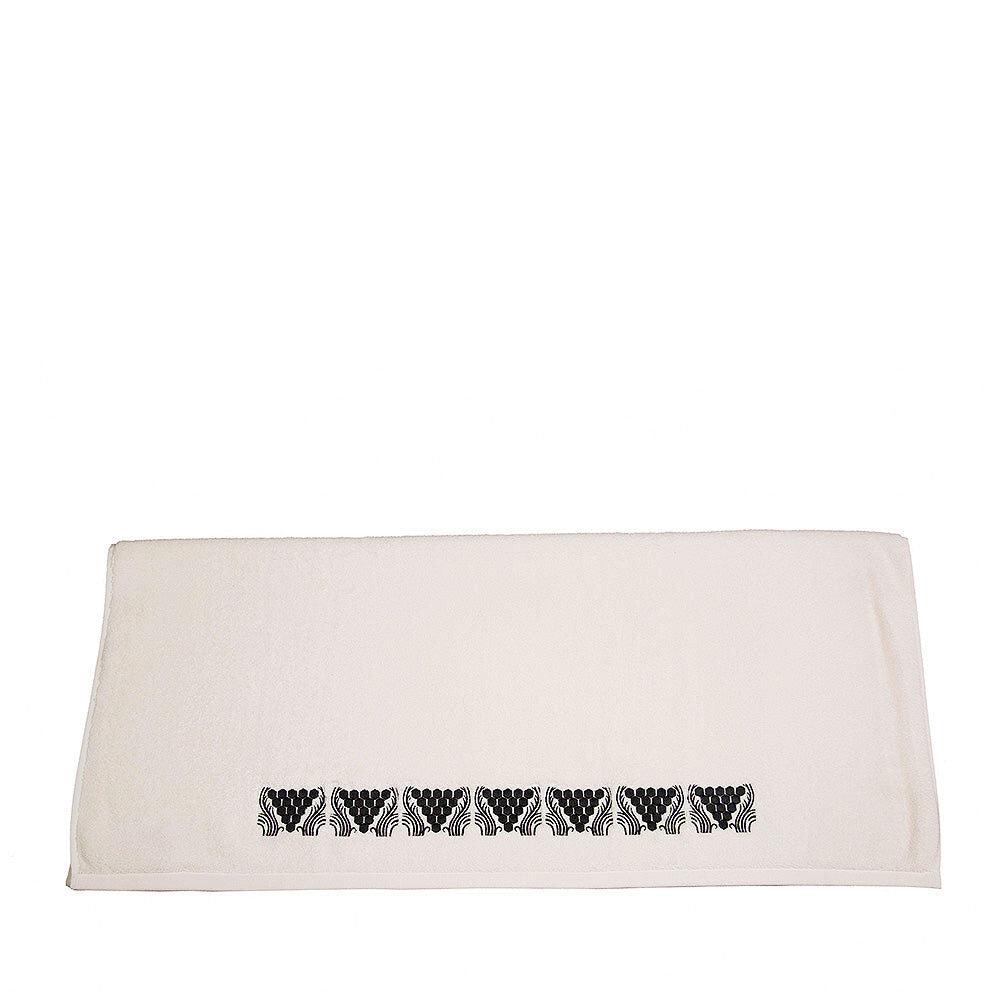 Lalique Raisins Embroidered Bath Sheet Bathroom Accessorie