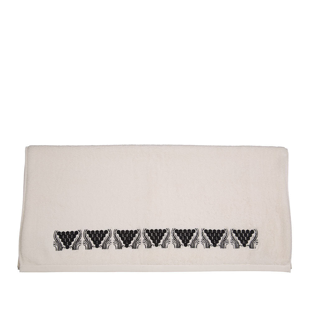 Lalique Raisins Embroidered Bath Towel Bathroom Accessorie