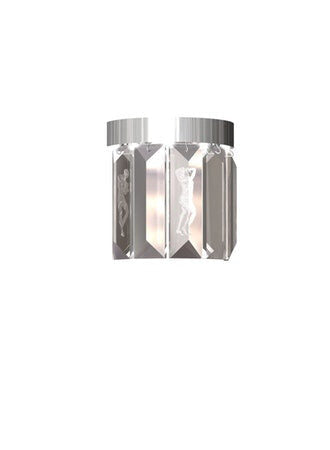Lalique Serene 5 Prisms Wall Sconce, Circular