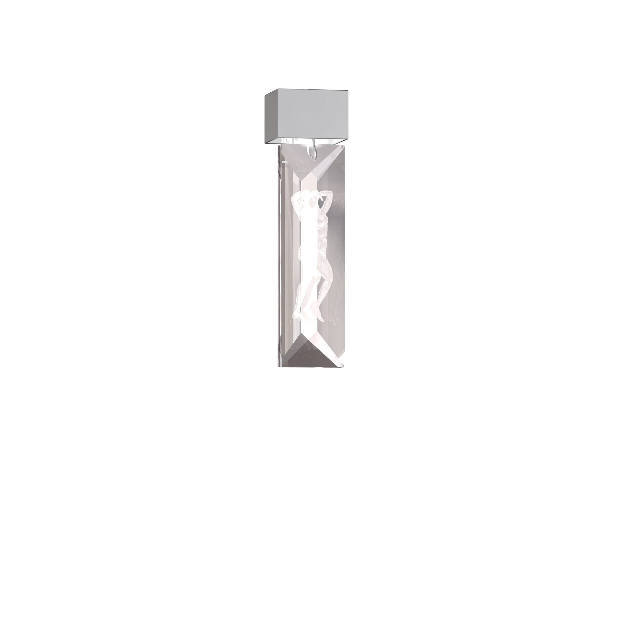 Lalique Serene Double Prism Wall Sconce