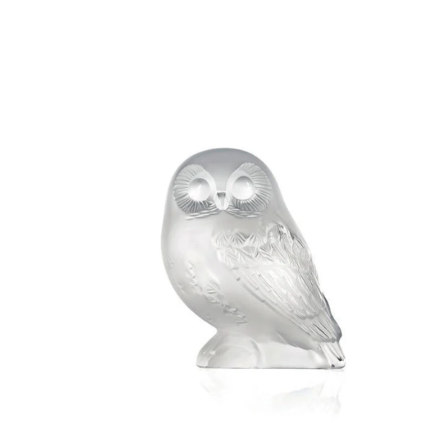 lalique-shivers-statue-owl-clear