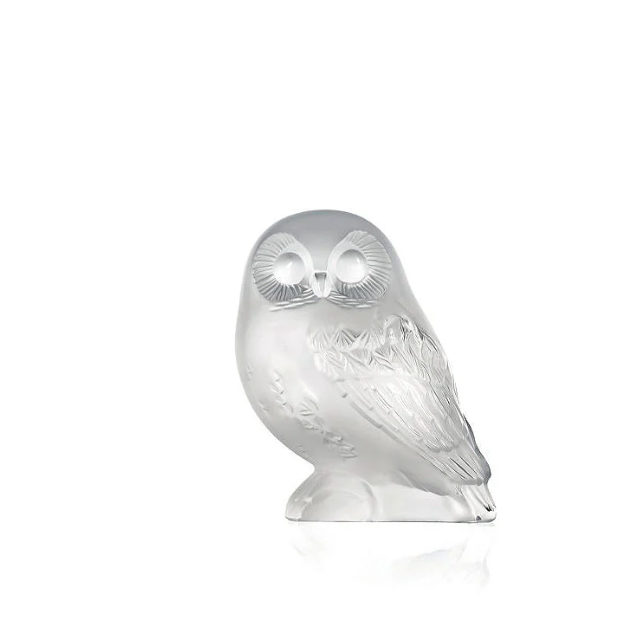 lalique-shivers-statue-owl-clear
