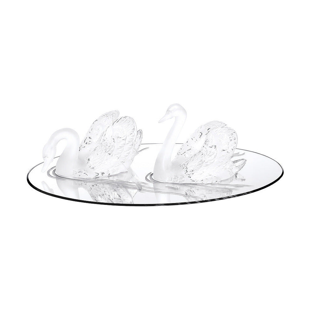 Lalique Swan Mirror