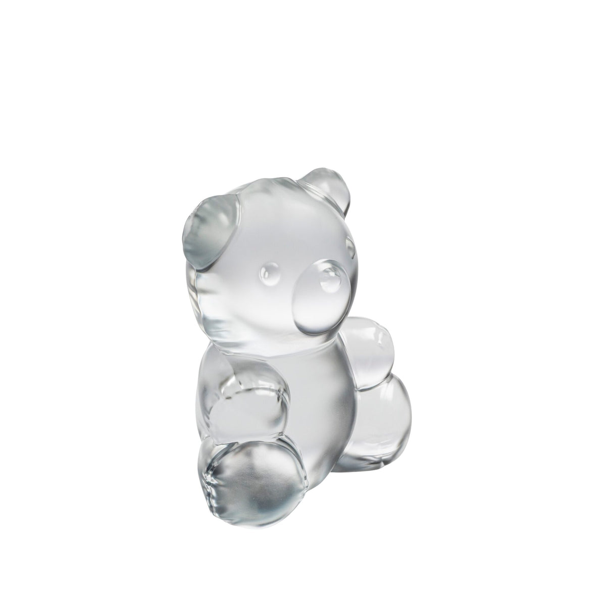 Lalique Teddy Air Large Sculpture in Clear, view 3