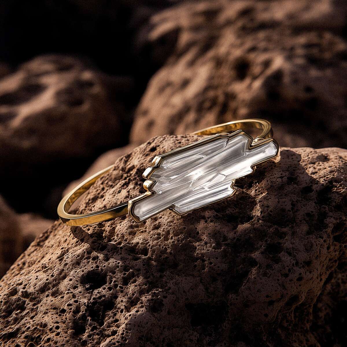 Lalique Terramineral Bangle Bracelet – S, alternate view