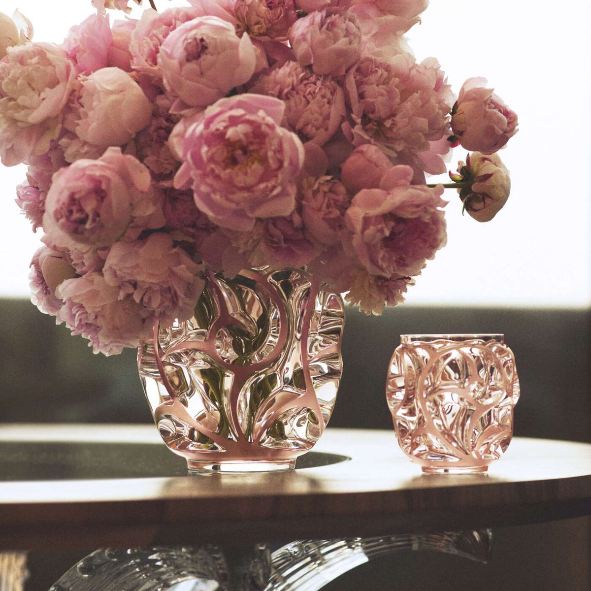 Lalique Tourbillons Vase, alternate view