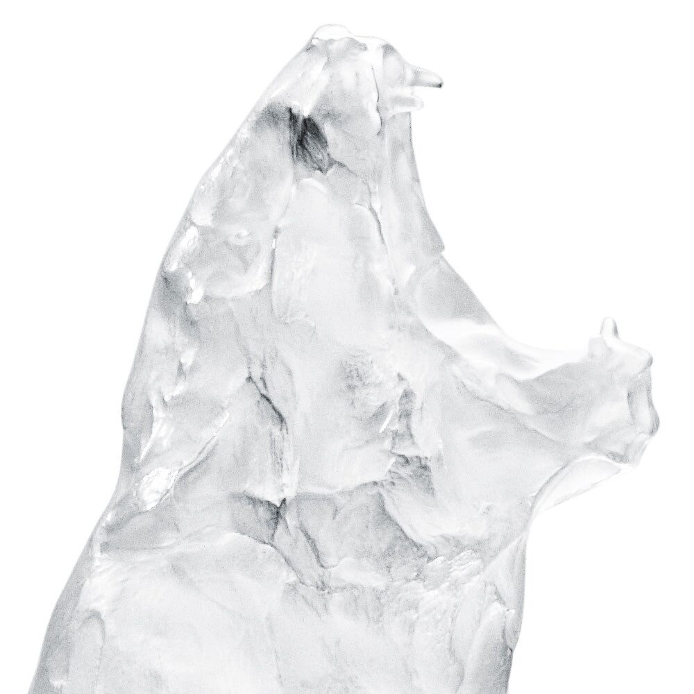 Lalique Yawning Lioness, Rembrandt Bugatti By Lalique, 2014 Sculpture, alternate view