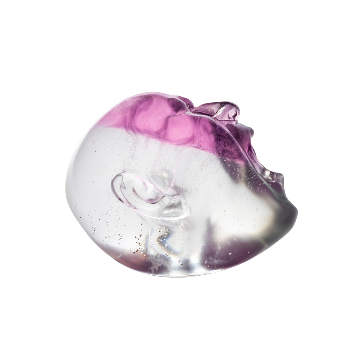 Lalique Yawning Man, Fang Lijun and Lalique, 2026 Sculpture, alternate view