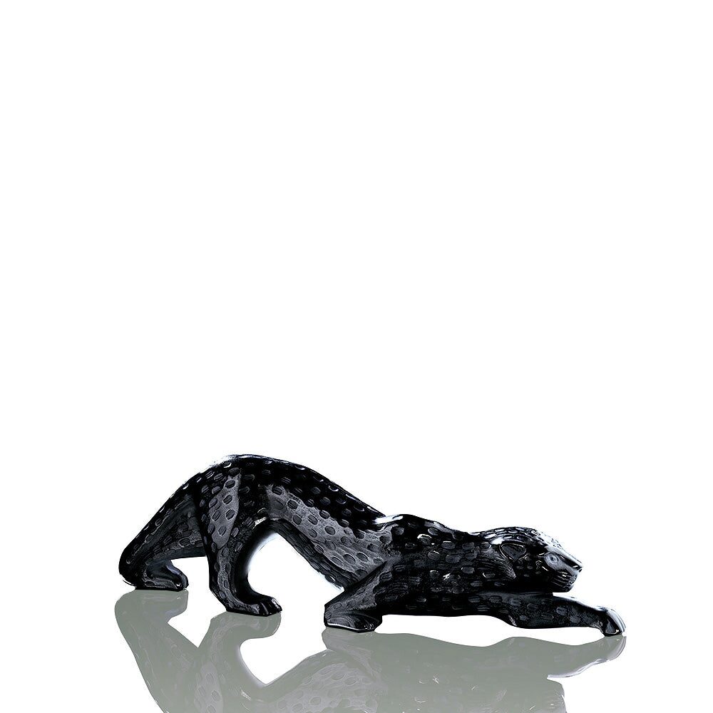 Lalique Zeila Panther Large Sculpture, alternate view