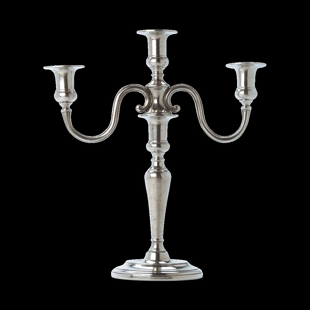 Match Pewter 3 Flame Candelabra β 3 Flame Candelabra Arms