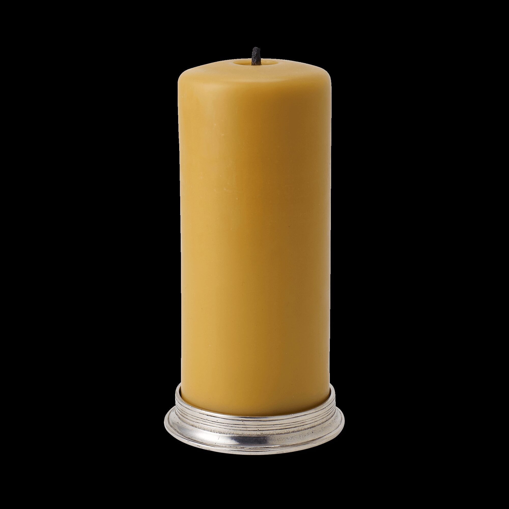 Match Pewter 3" Pillar Candle Base Candlestick Holder