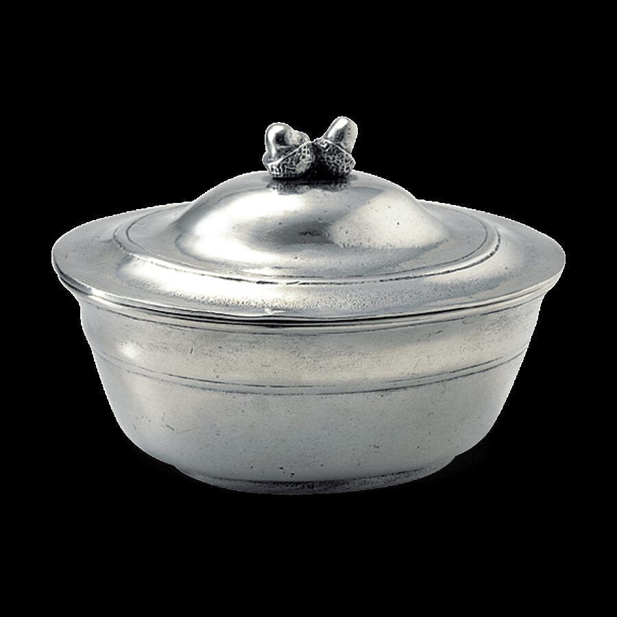 Match Pewter Acorn Lidded Bowl