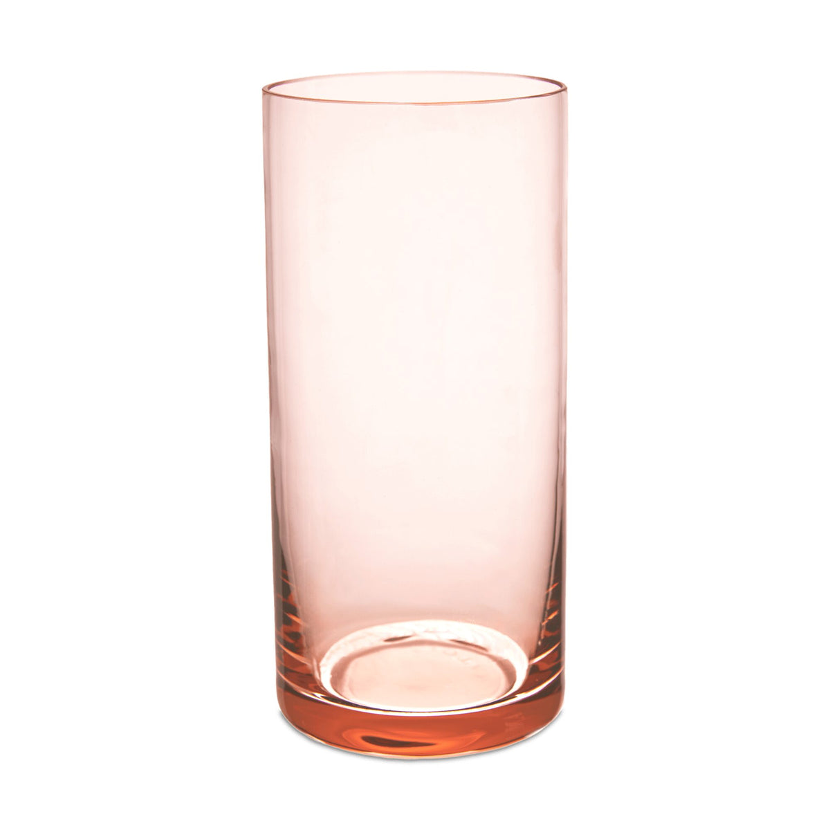 Match Pewter Bembo Highball Glass — Rose Quartz, Smooth