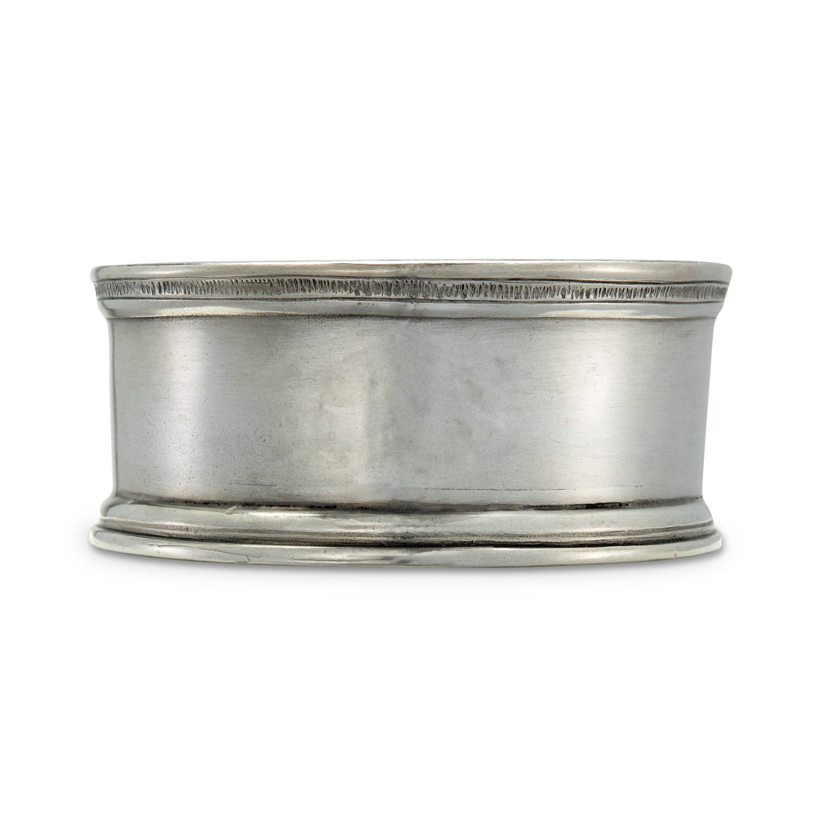 Match Pewter Bottle Coaster with Wood Insert, alternate view