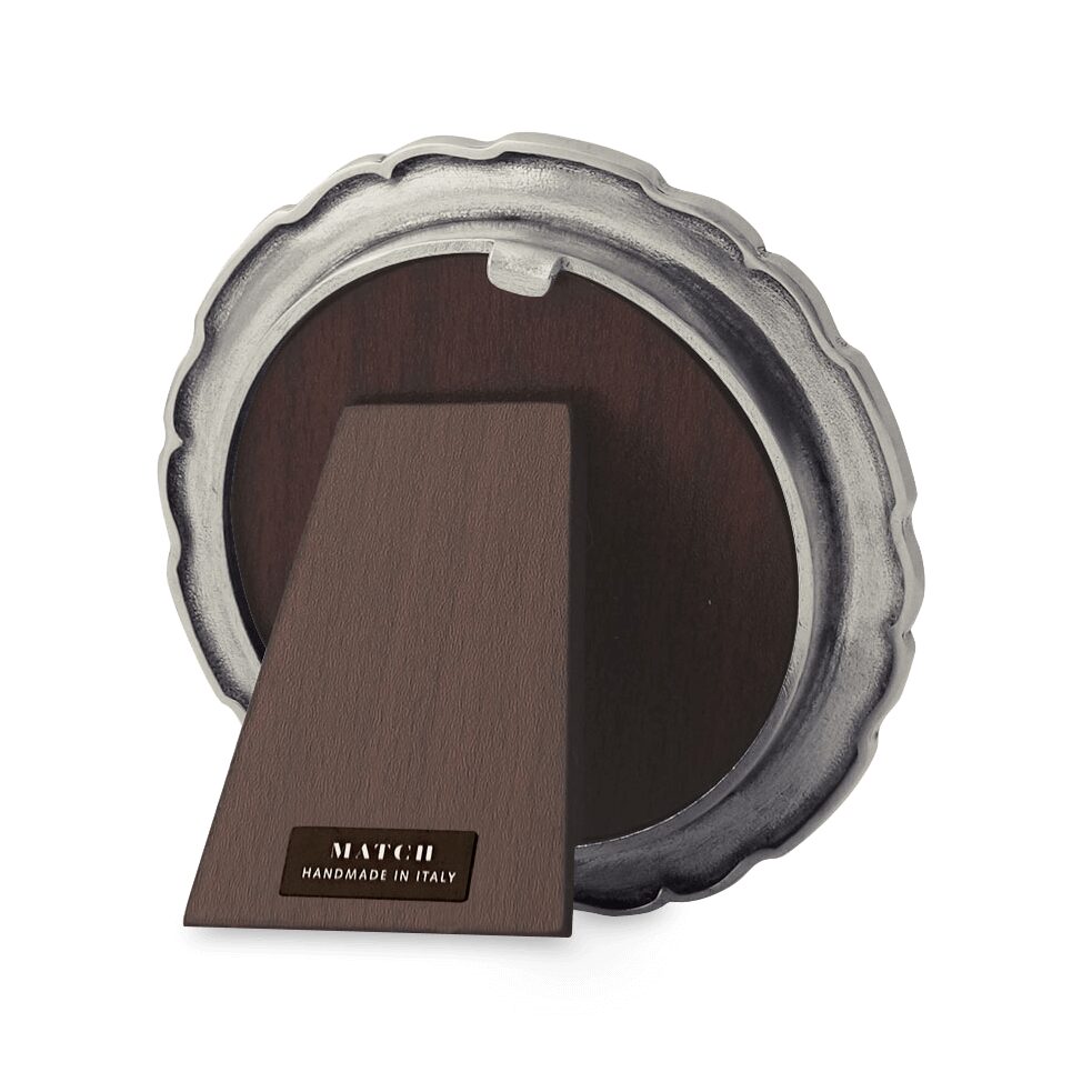 Match Pewter Carretti Round Frame, Small, alternate view