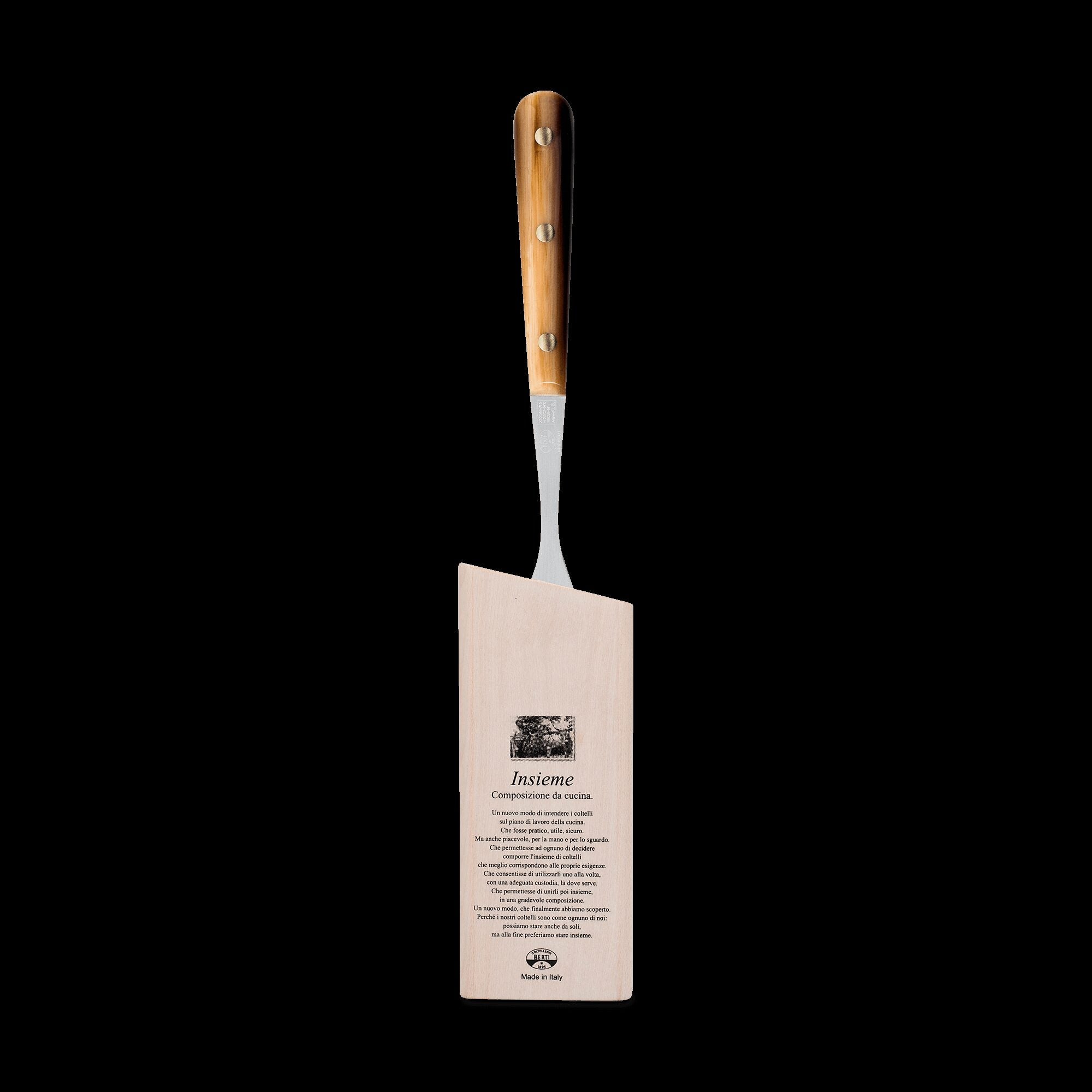 Match Pewter Coltello Carving Fork Cornotech Handle Flatware Knive β With Block