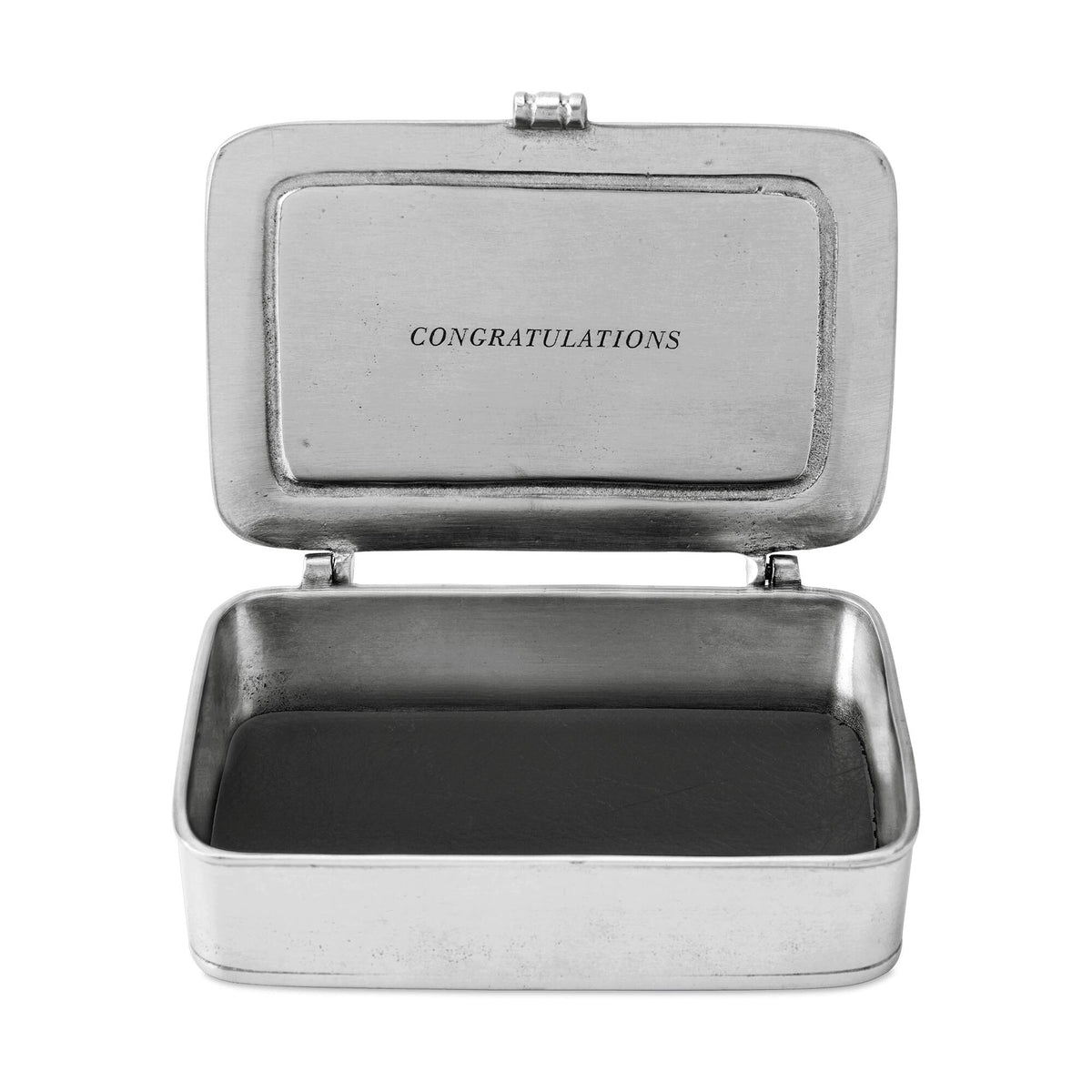 Match Pewter “Congratulazioni” Box, alternate view